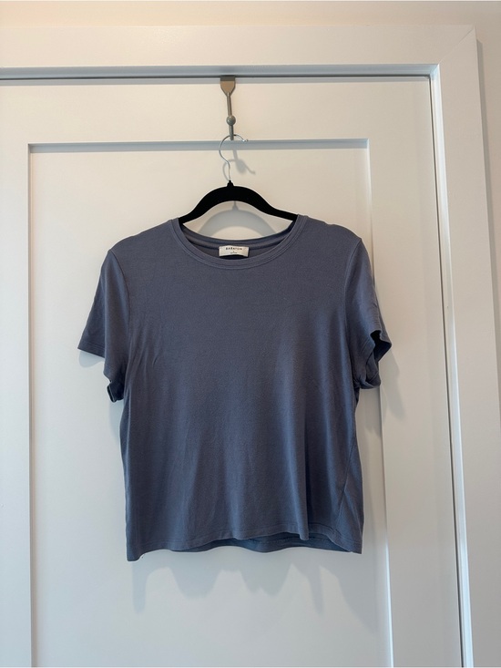 Babaton Tops - Aritzia Wilfred Free Blue Crewneck Tee